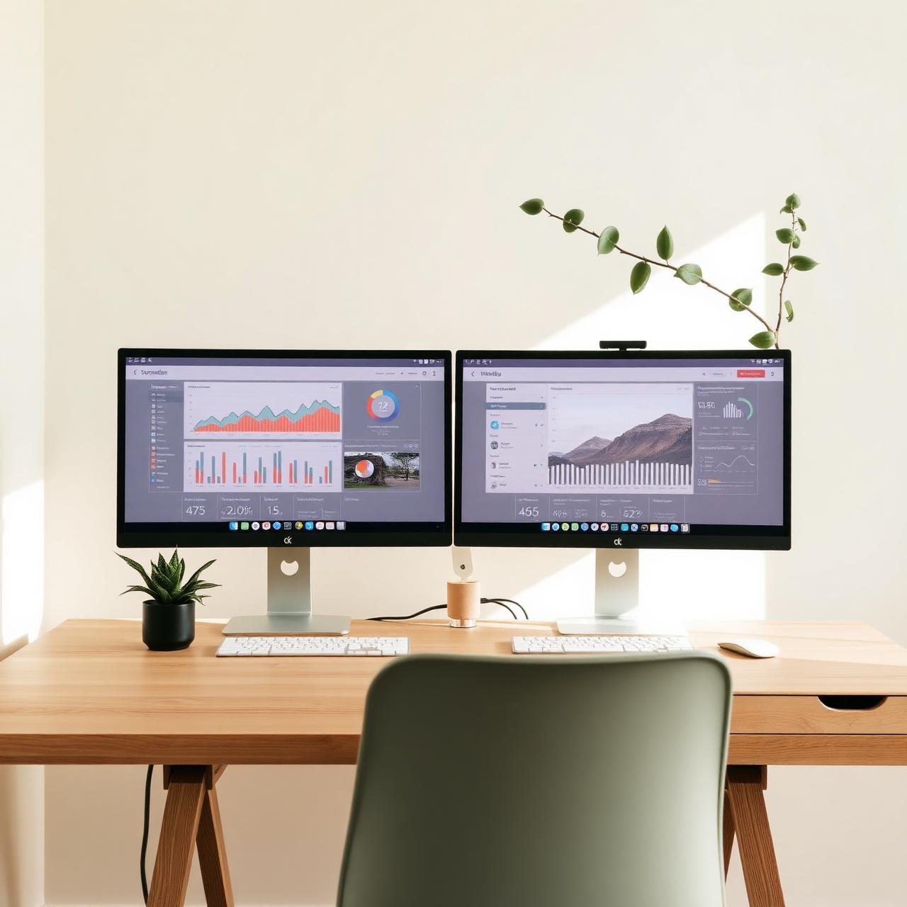 Modern Australian agency workspace
